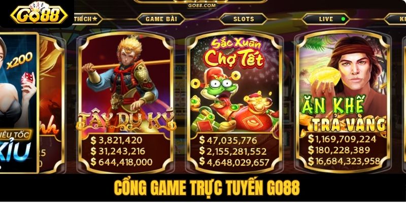 Cổng game trực tuyến Go88